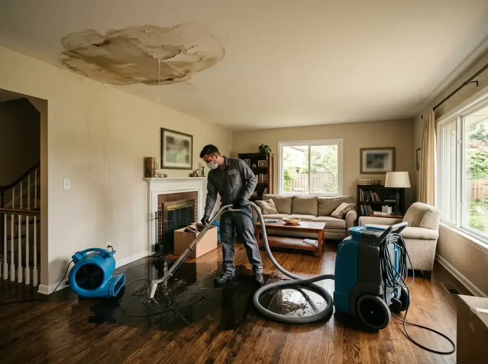 attic-pipe-burst-ceiling-drip-008 — frequently asked questions, Water Damage Restoration & Carpet Care in Euclid, OH